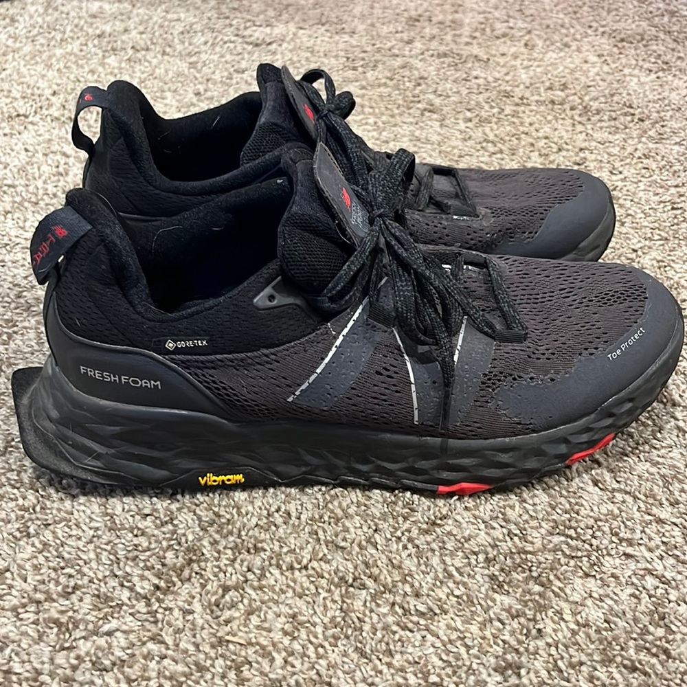Men’s New Balance Gore-Tex Trail Running Shoe, Vibram Sole, Fresh Foam, Sz 11